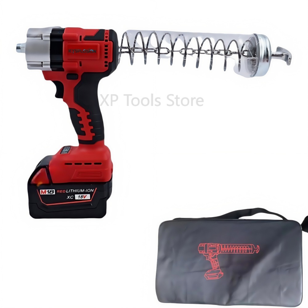 Power Tools Grease - Bezszczotkowy, akumulatorowy, bezprzewodowy pistolet do smaru