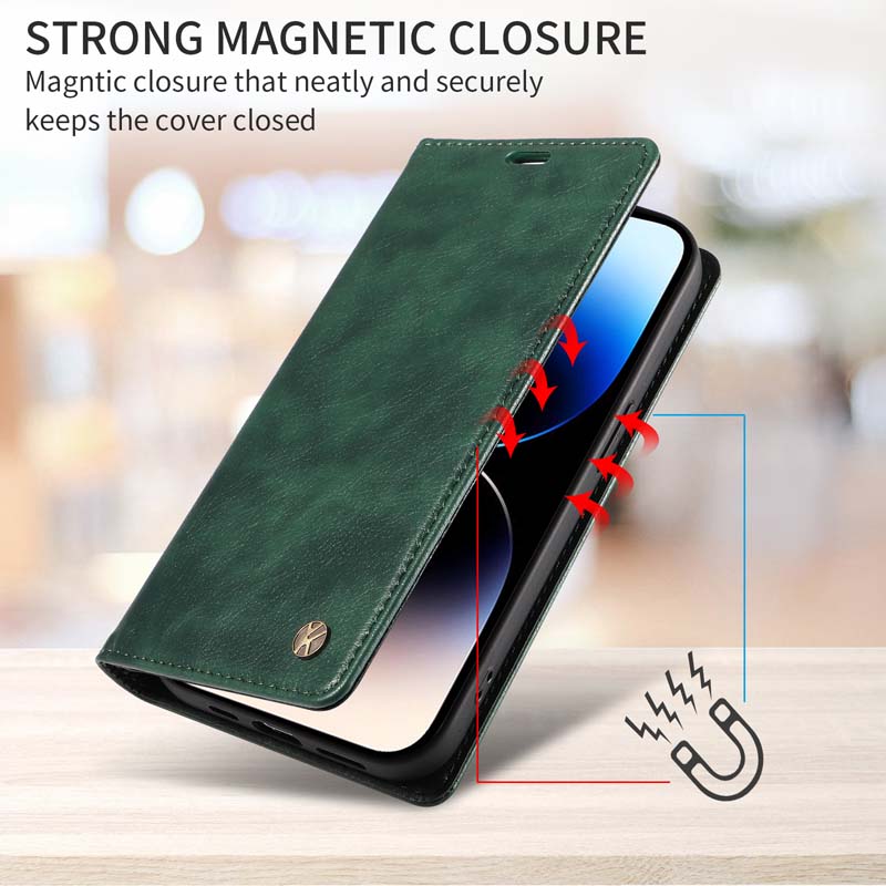 Skórzane etui z magnetycznym z – Power Tools Logo recenzja i cena