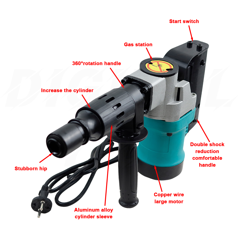 Wiertarka udarowa elektryczna  – Power Tools In Construction recenzja i cena