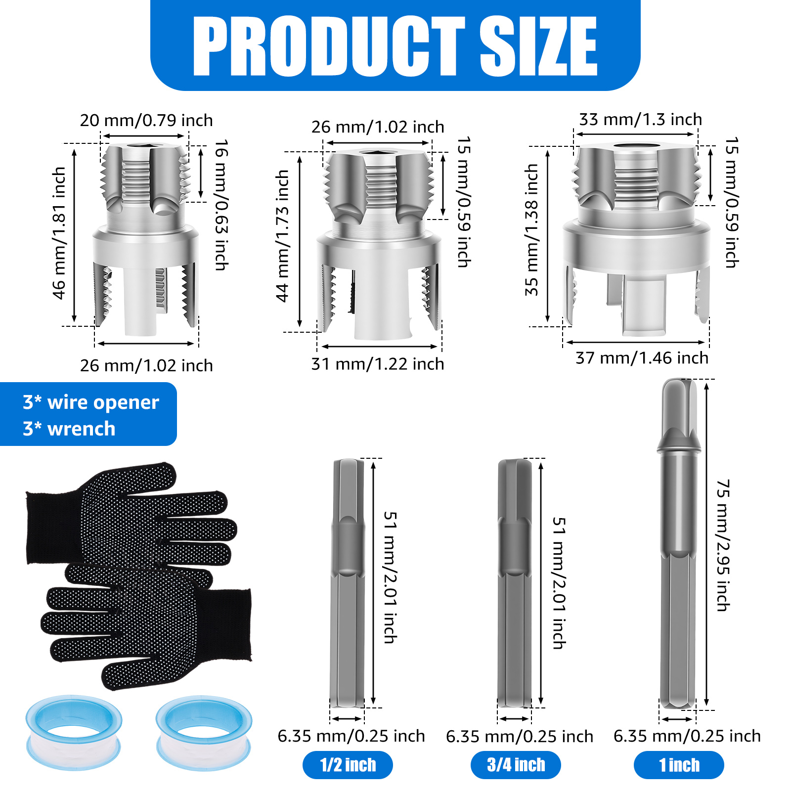 Zestaw do gwintowania rur 4 w  – Power Tools Plumbing recenzja i cena