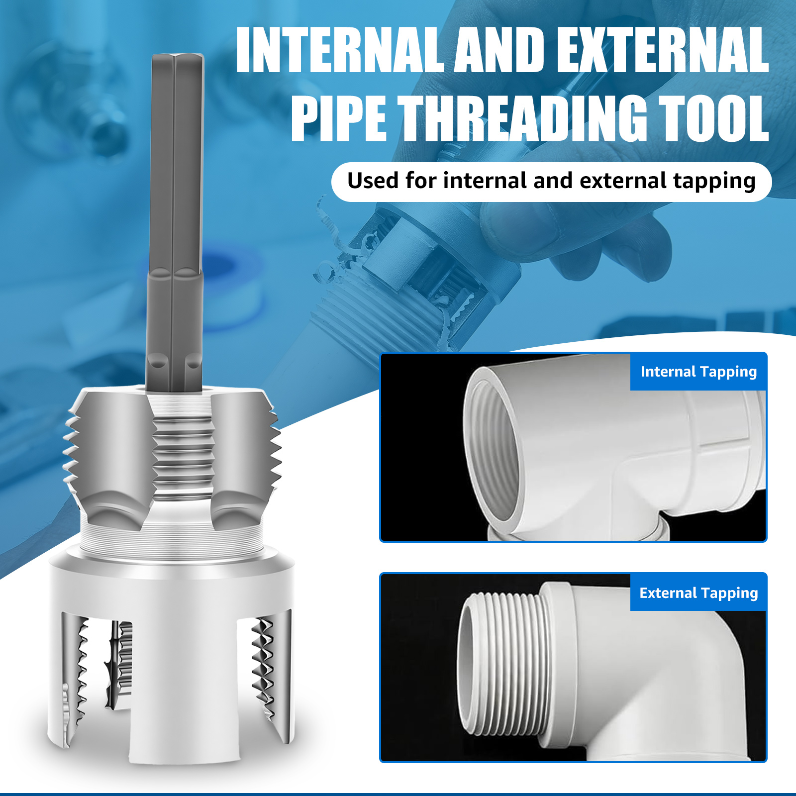 Zestaw do gwintowania rur 4 w  – Power Tools Plumbing recenzja i cena