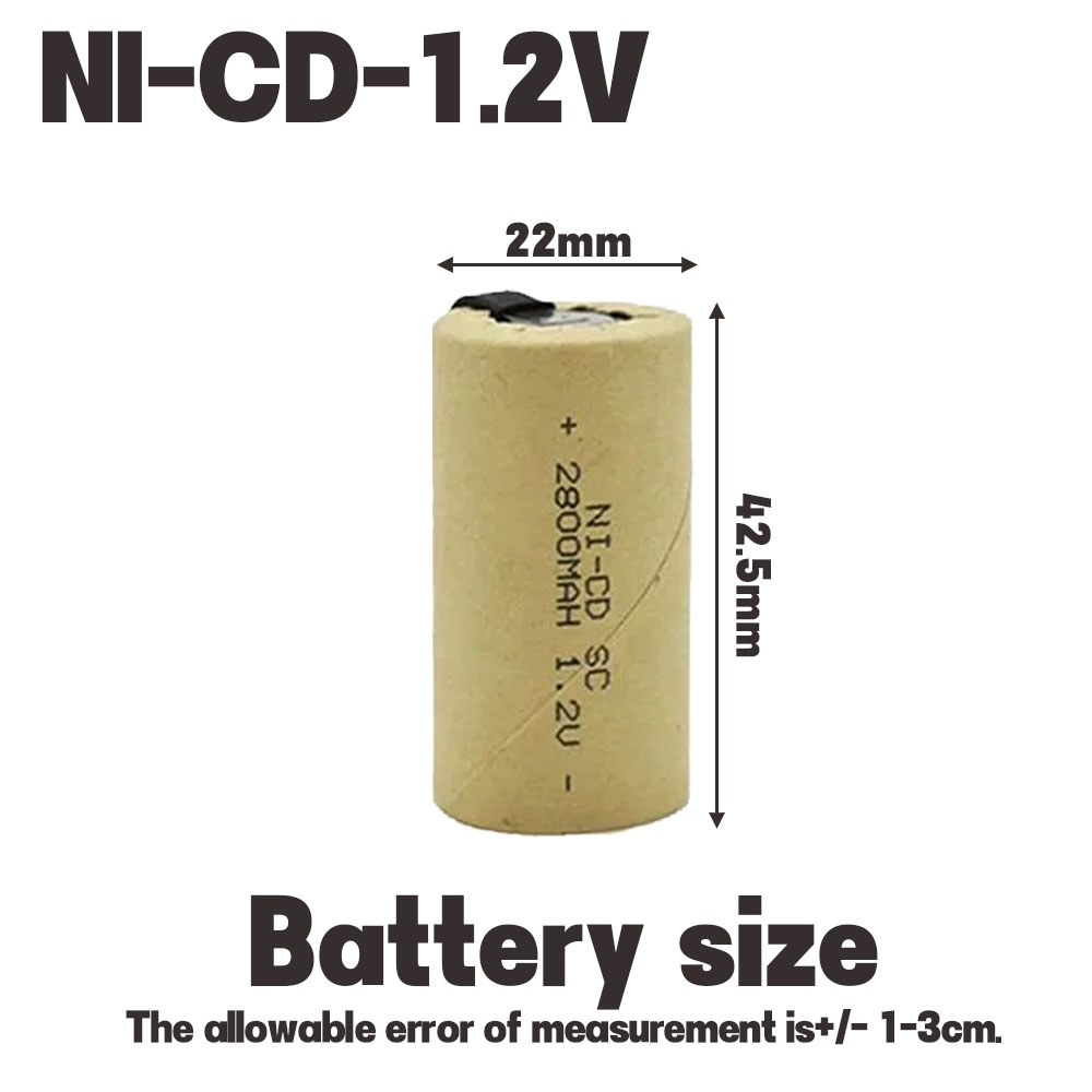 Akumulator 2800mAh 1.2V Ni-Cd, – Power Tools Ltd recenzja i cena