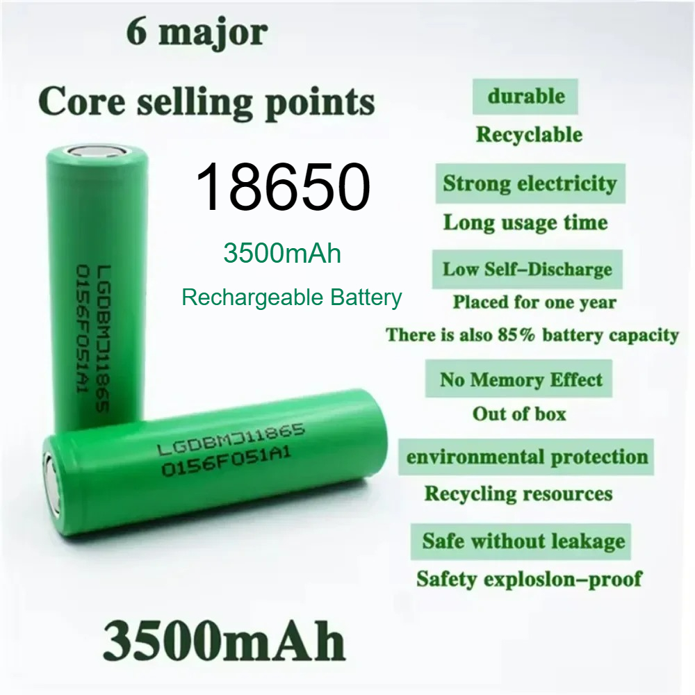 Akumulatory INR18650 MJ1 3500m – Power Tools Ltd recenzja i cena
