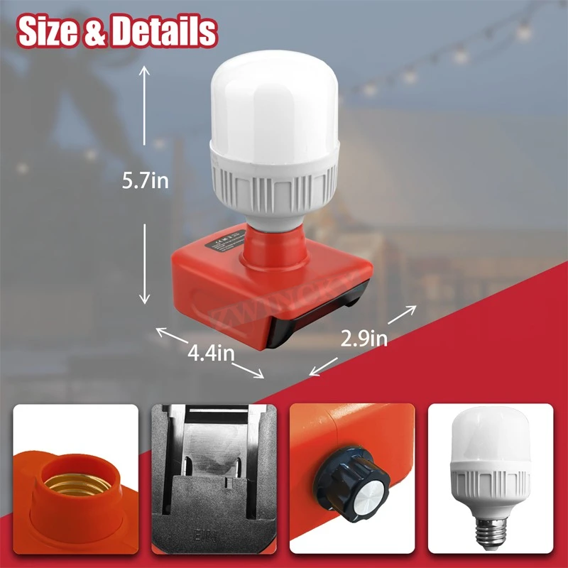 Przenośna lampa narzędziowa od – Einhell Power X Tools recenzja i cena