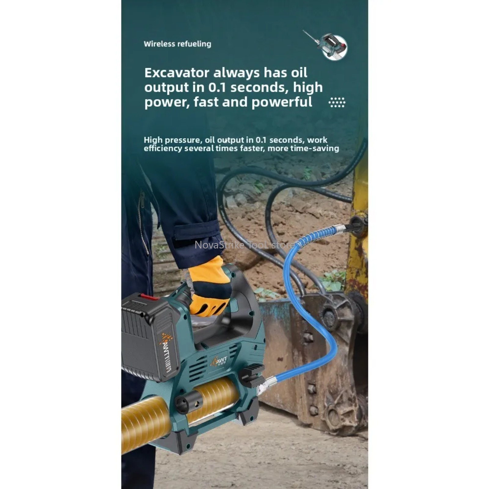 Bezszczotkowy pistolet do smar – Power Tools Grease recenzja i cena