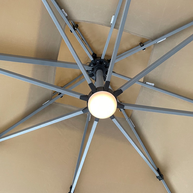 Duży parasol wiszący 3x3m z wł – Power Tools Logo recenzja i cena